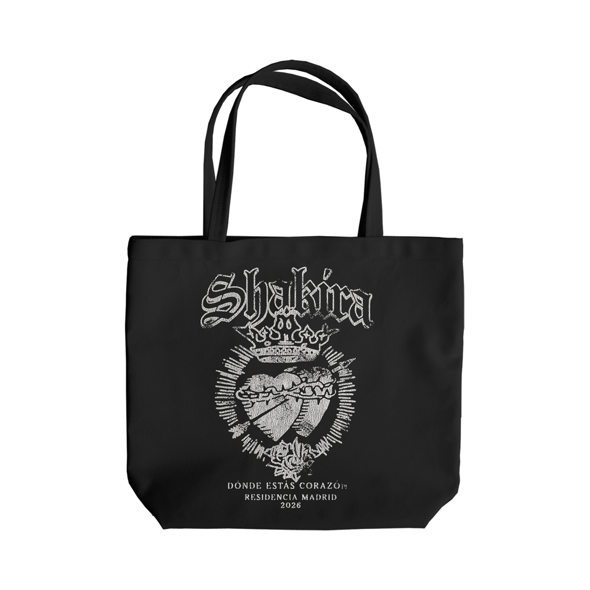 Bolsa tote negra Shakira 26