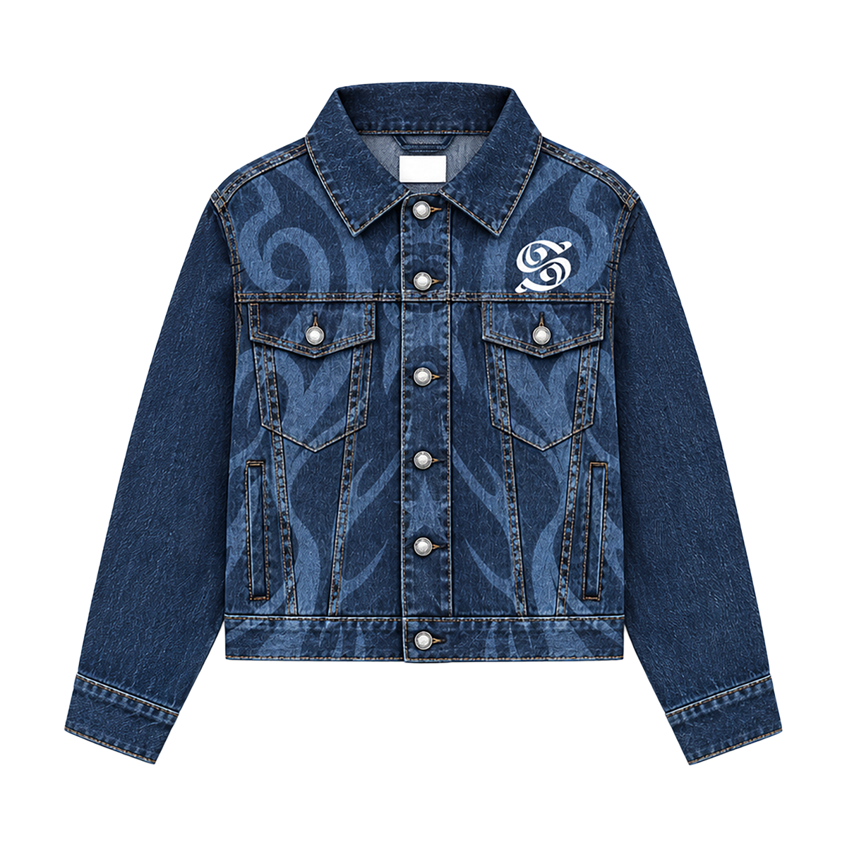 Chaqueta vaquera azul de Shakira