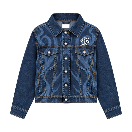 Chaqueta vaquera azul de Shakira
