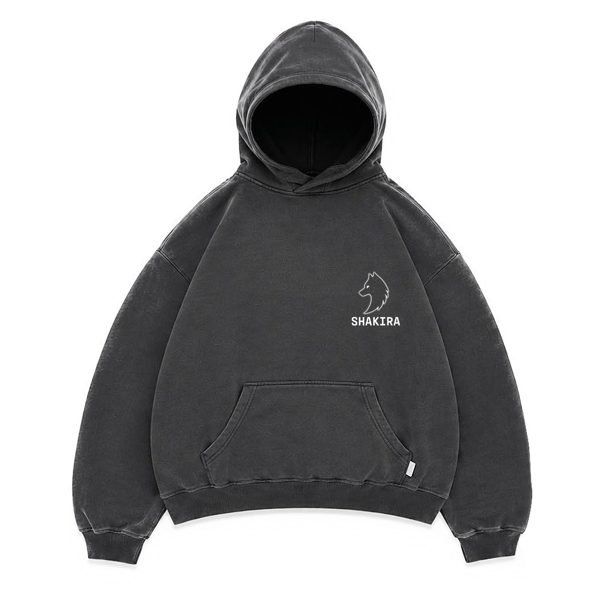 Sudadera con capucha gris Wolf