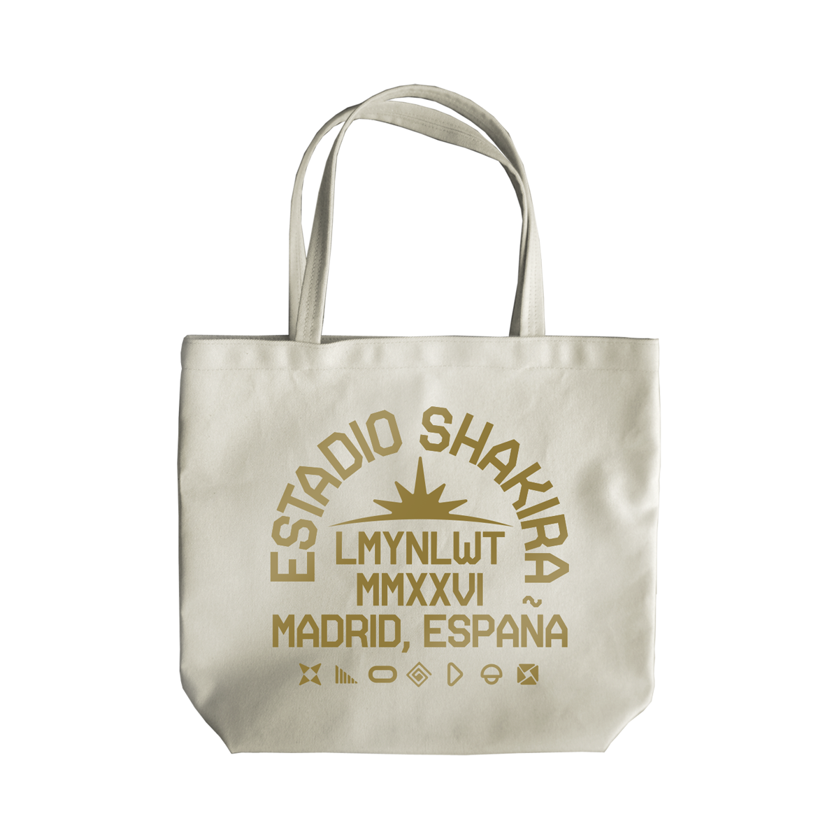 Bolsa tote natural Estadio 26