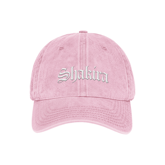 Gorra rosa Gothic Logo